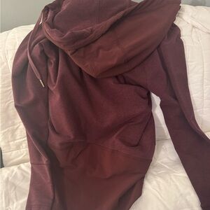 Bauer Maroon Zip-Up Jacket